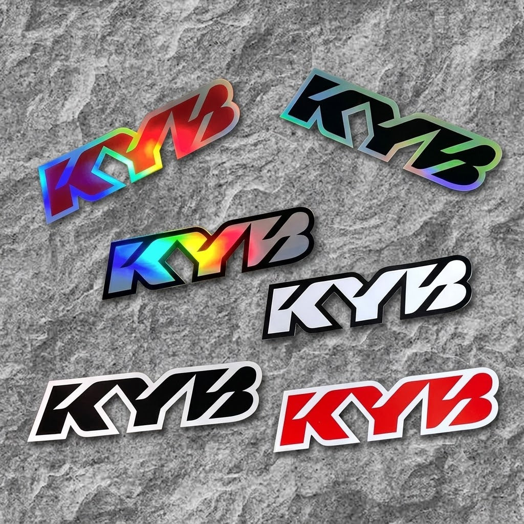KYB Fork Stickers