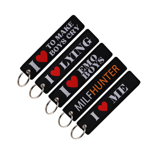 E Bike Keychain Tags