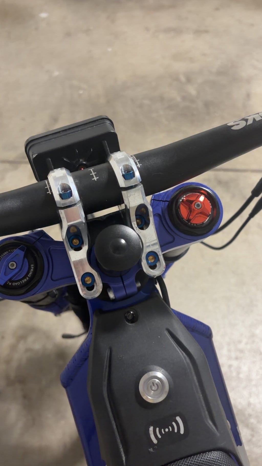 Titanium Direct Mount Riser Bolts