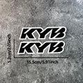 KYB Fork Stickers