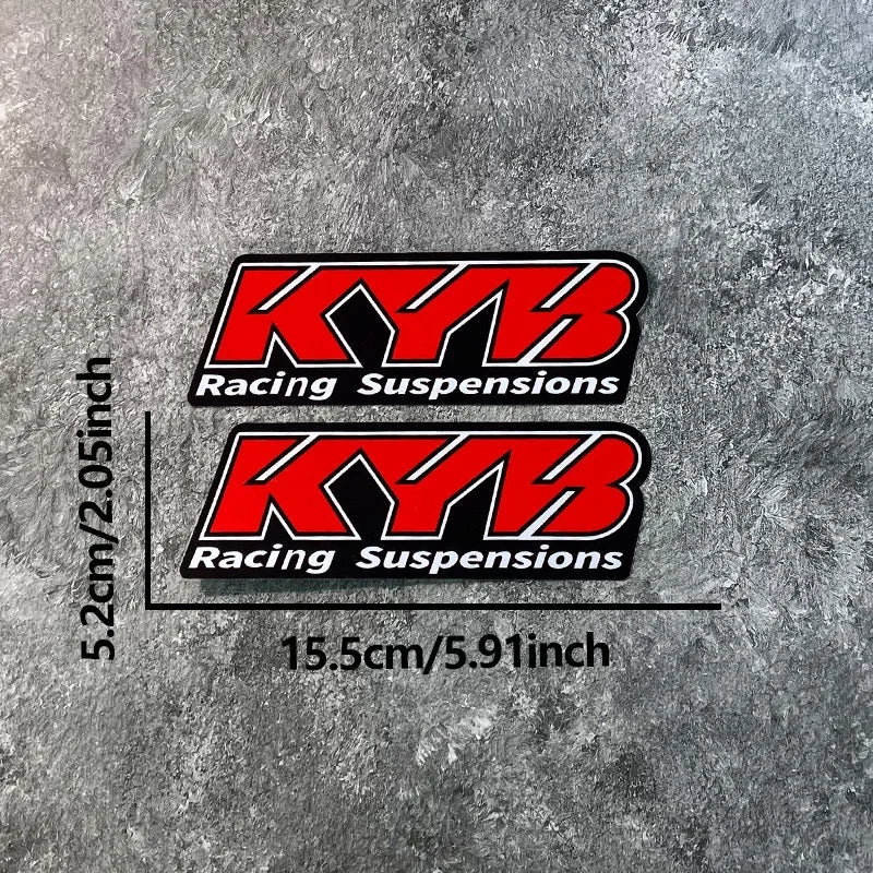 KYB Fork Stickers