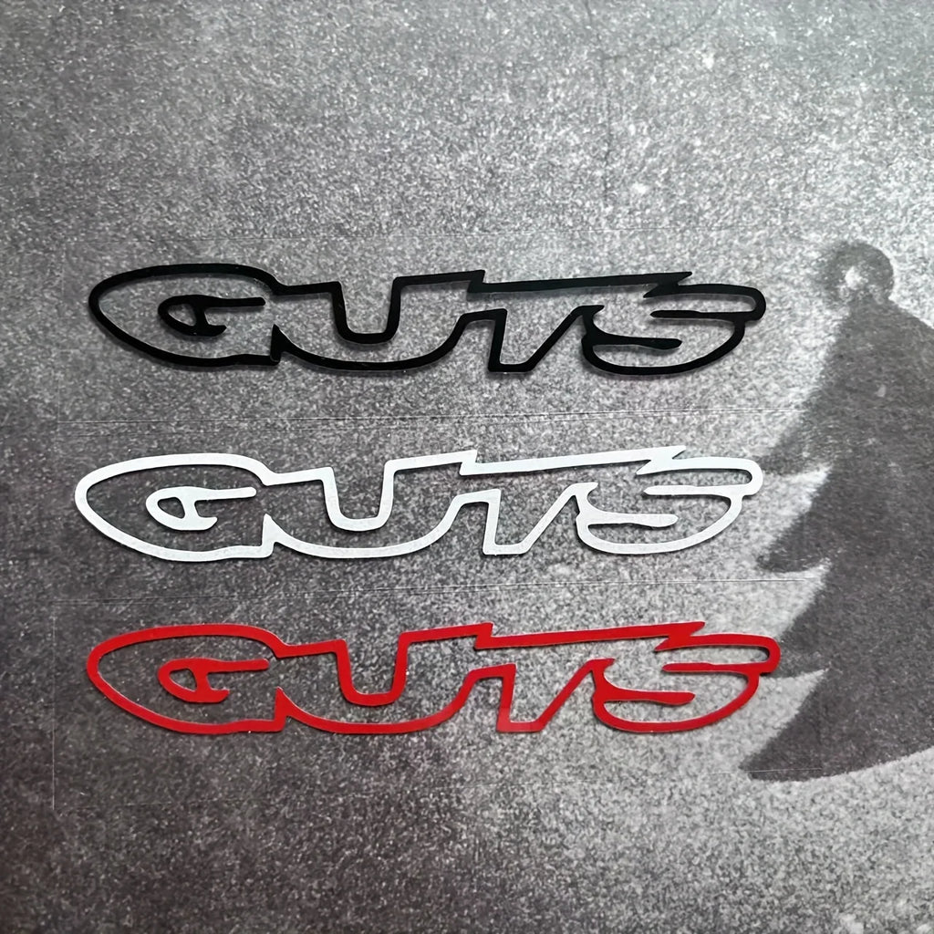 Guts Adhesive Stickers